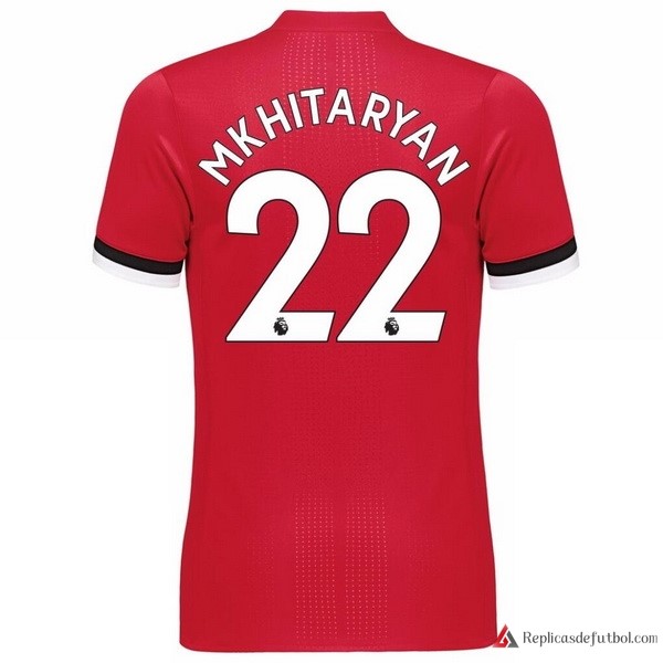 Camiseta Manchester United Primera equipación Mkhitaryan 2017-2018